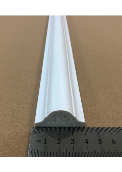 Dekoratif Boyanabilir 4 cm Duvar Çıtası 1 Adet 240 cm