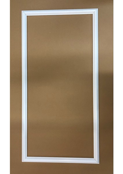 Dekoratif Boyanabilir 4 cm Duvar Çıtası 1 Adet 90 cm*30 cm Hazır Kesimli Çerçeve