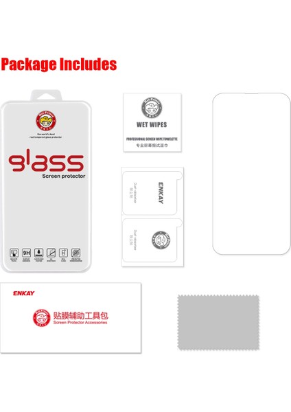 Apple Iphone 14 Ekran Koruyucu - Şeffaf (Yurt Dışından) modelleri