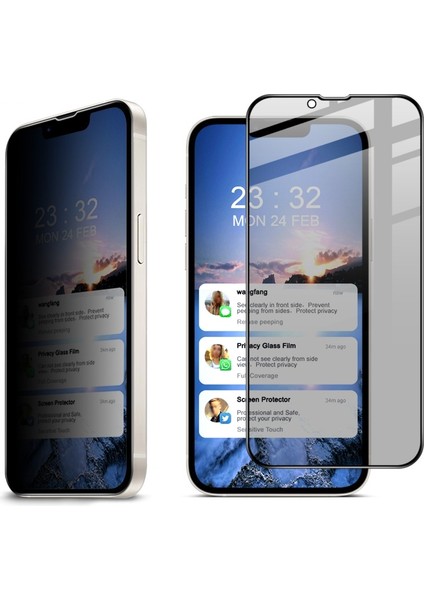 Imak Apple Iphone 14 Ekran Koruyucu - Şeffaf (Yurt Dışından)
