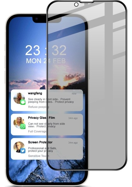 Imak Apple Iphone 14 Ekran Koruyucu - Şeffaf (Yurt Dışından)