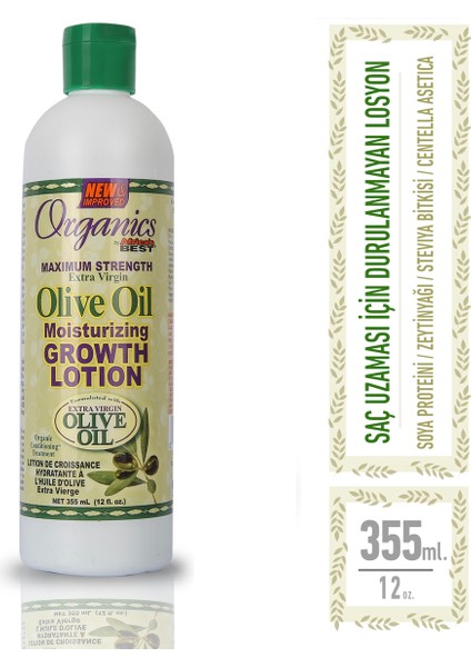 Yavaş Uzayan Saçlara Özel Shea Yağı İçeren Saç Serumu 355 ml