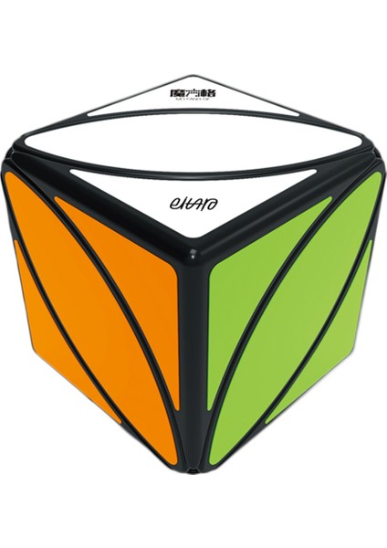 Maple Leaf Rubik Küp Smooth Şeklinde (Black) (Yurt Dışından)