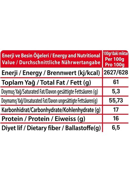 Kuruyemiş Altın Meyveler Çiğ Fındık 2 x 140 gram