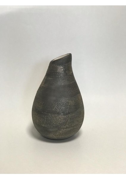 Damla Vazo 22 cm Goldschwarz