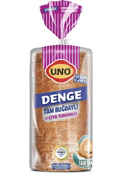 Denge Tambuğdaylı ve Çiya Tohumlu Ekmek 350 G