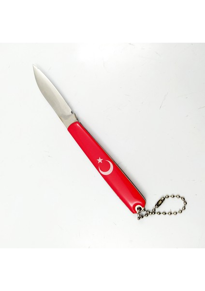 Küçük Ay Yıldızlı Anahtarlık Çakısı , Kamp ve Av Çakısı , Kişiselleştirilebilir Hediye , Outdoor Bıçak fiyatları