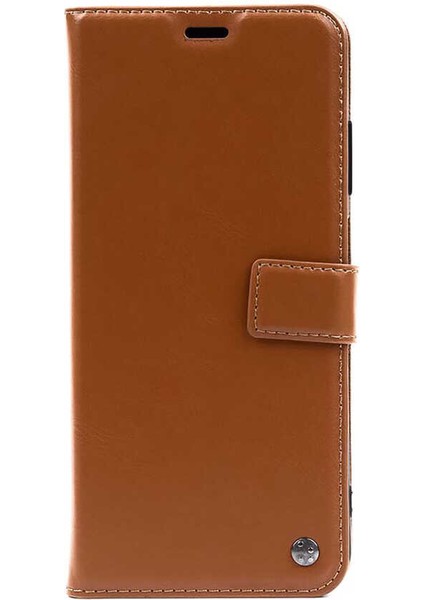 Realme C11 2021 Kılıf Cüzdanlı Kapaklı Standlı Suni Deri Delux Kılıf