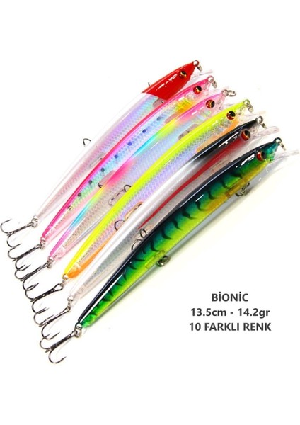 Olta Balıkçılık Minnow 13.5cm - 14.2gr Rapala Yapay Yem
