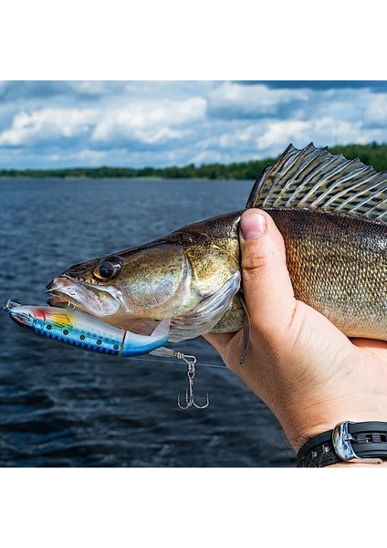 MSO Teknoloji Olta Balıkçılık 11cm - 15gr Süper Yüzücü Popper Rapala Yapay Yem