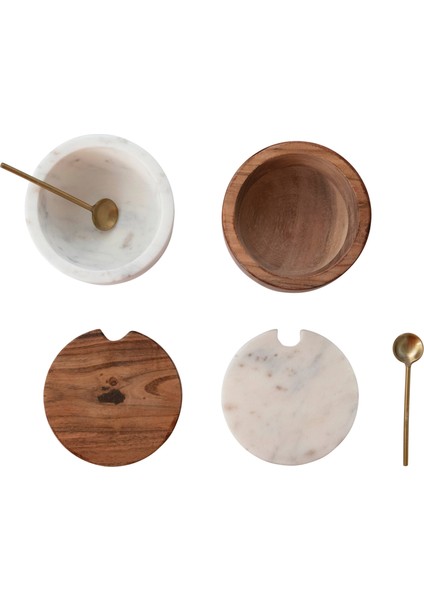 Mermer & Ahşap Kaplı Kase fırsatları