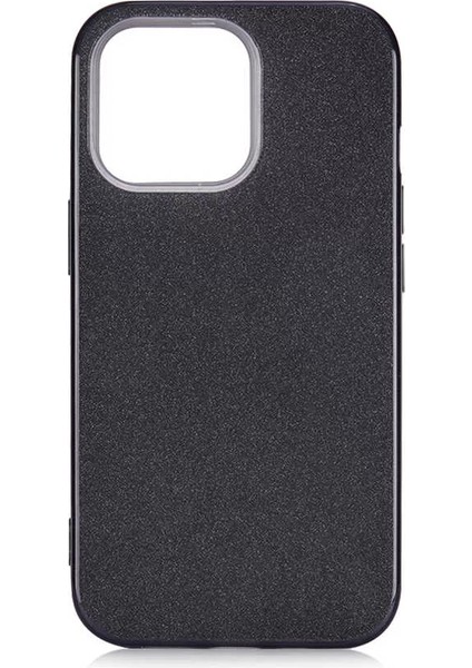 Apple iPhone 13 Pro Kılıf Lopard Shining Parlak Simli Silikon Kapak