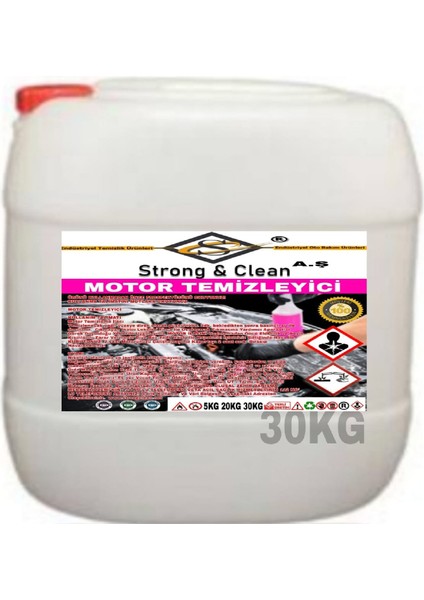 Motor Temizleme Ilacı 30 Kg