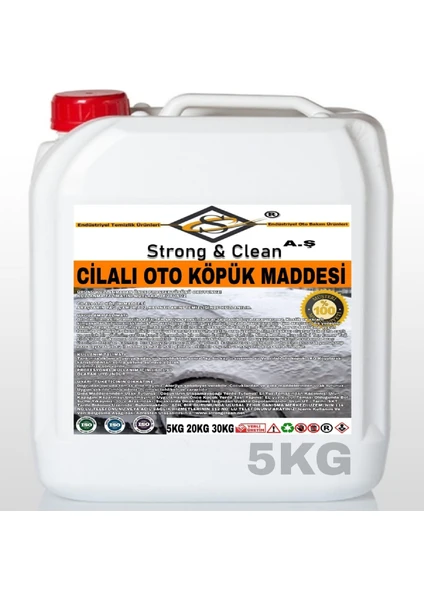 Strong & Clean Oto Köpük Cilalı 5 kg