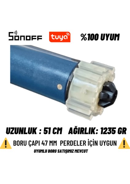 Tuya Sonoff Knx Akıllı Switch Uyumlu Stor Perde Motoru