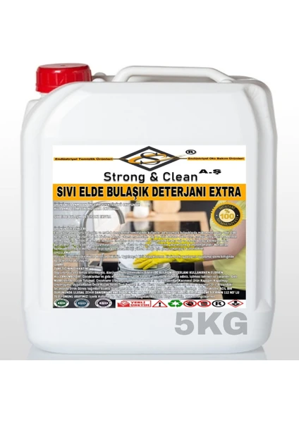 Strong & Clean Elde Bulaşık Deterjanı Extra 5 kg