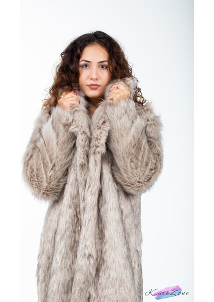 Kadın Ingiliz Yaka Rakun Ithal Kürk Manto(Ekstra Kalın ) modelleri