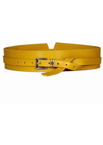 Kadın Siyah Sarmal Kemer İZ410