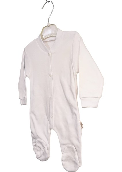 Unisex Yumuşak Dokulu Bebek Tulum
