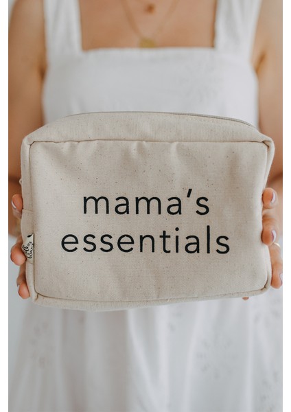 Mama's Essentials Organizer Çok Amaçlı Kanvas Çanta