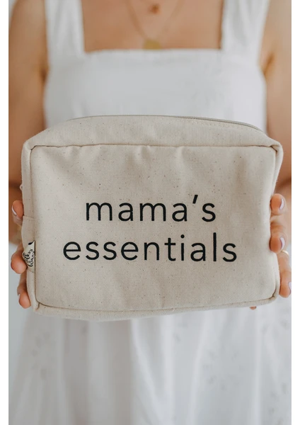 Milky Way Design Mama's Essentials Organizer Çok Amaçlı Kanvas Çanta