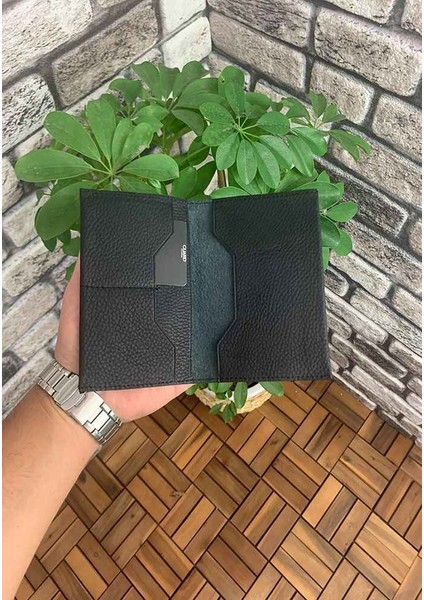 Siyah Pasaport Kılıfı Hakiki Deri fiyatları