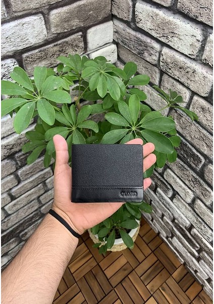 Siyah Safiano Deri Erkek Cüzdanı Hakiki Deri modelleri