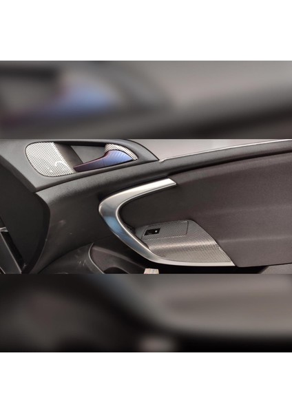Opel Insignia Torpido Konsol Maun Kaplama,Gri Karbon Desen