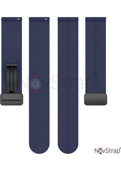 Huawei Watch Gt5 46mm Gt5 Pro Gt4 46mm Gt3 46mm Gt3 Pro Gt3 Se ile Uyumlu Kordon Silikon Magnet Toka fırsatları