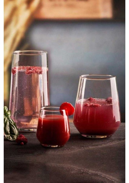 18 Parça Allegra Kahveyanı Su ve Meşrubat Takımı