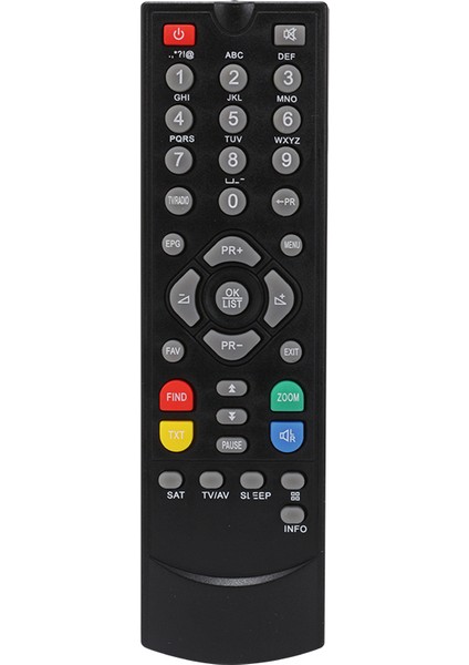 Mersat Easy - Mersat Active Fta Mini Uydu Alıcı Kumandası Next 5000 Next 16000 Next Kanky Sd Uyumlu