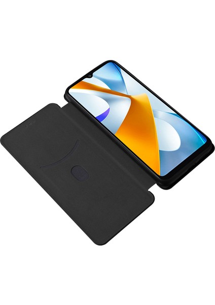 Xiaomi Poco C40 Uyumlu Telefon Kabı - Siyah (Yurt Dışından)