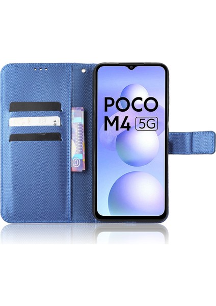 Lr Joyful Xiaomi Poco M4 Uyumlu Telefon Kabı - Mavi (Yurt Dışından)