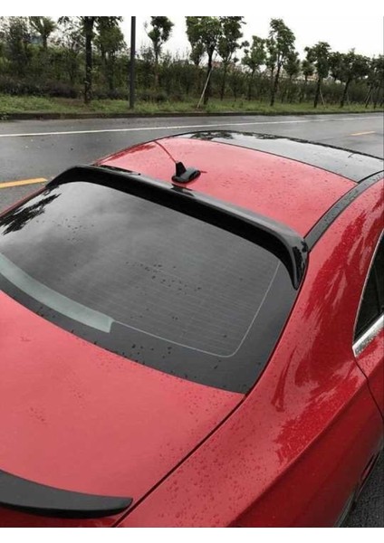 Mercedes W117 Cla (2013-2019) Cam Üstü Spoiler - Pıano Black (Parlak Siyah) fırsatları