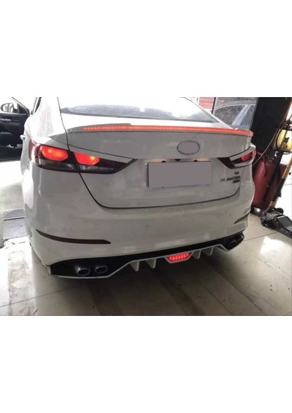 Hyundaı Elantra 2014-2018 LED Spoıler (Boyasız) modelleri