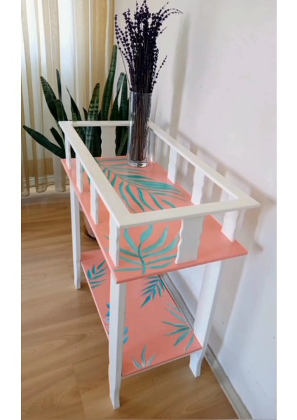 Ahşap Çiçeklik Sehpa