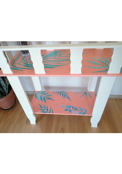 Ahşap Çiçeklik Sehpa modelleri