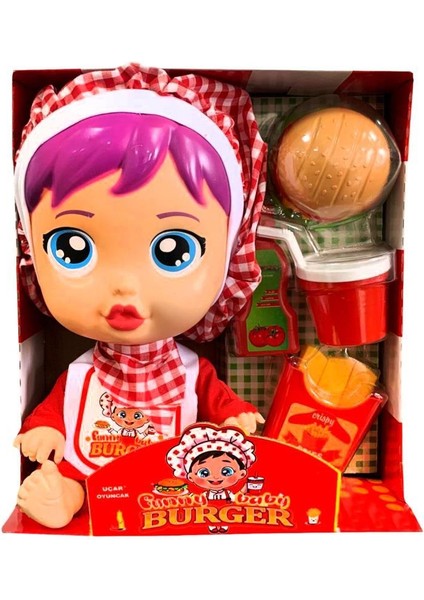 Funny Baby Mila Hamburger Ustası Oyun Seti