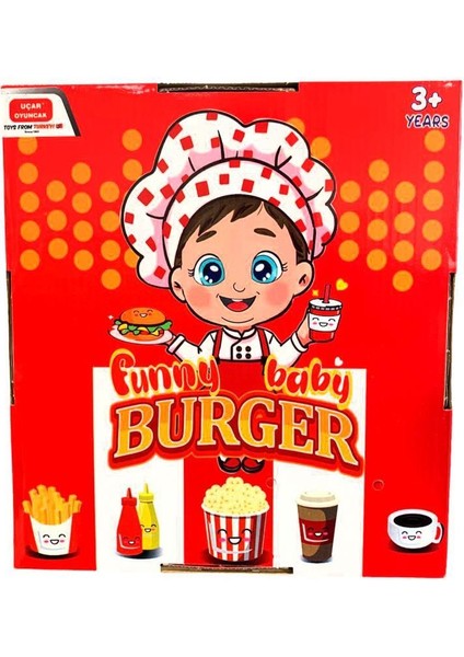 Funny Baby Mila Hamburger Ustası Oyun Seti
