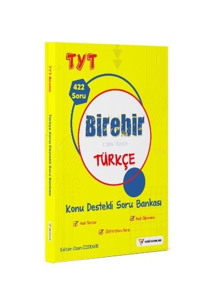 Yks Tyt Birebir Etkisi Kesin Türkçe Konu Destekli Soru Bankası Veri Yayınları