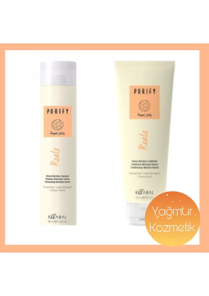 Purify Reale Shampoo 300ML & Nutrition Conditioner 250ML