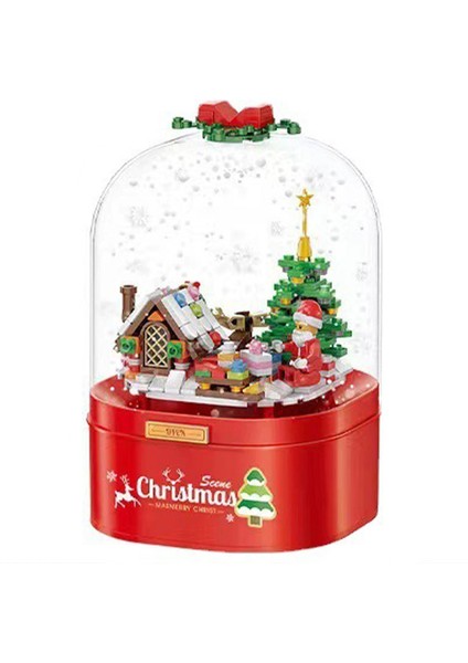 Sakuraa Noel Temalı Parçalı Set - Kırmızı (Yurt Dışından)