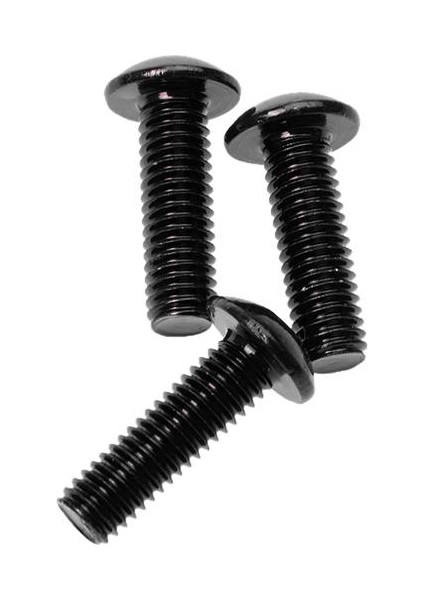 10X Vidalar Dekoratif Alüminyum Plaka Çerçevesi Kapak 20MMX6MM Kırmızı - Siyah 16MMX5MM Siyah(Yurt Dışından) modelleri