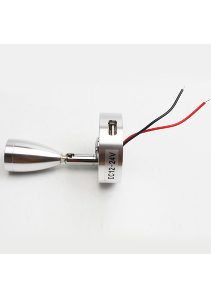 Okuma Lambası Rv Kamyon Römork Iç Aydınlatma Işlenmiş Alüminyum Beyaz