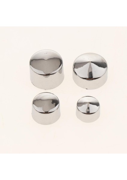 80PCS Motosiklet Chrome Abs Toppers Caps Caps Caps Flt/flh