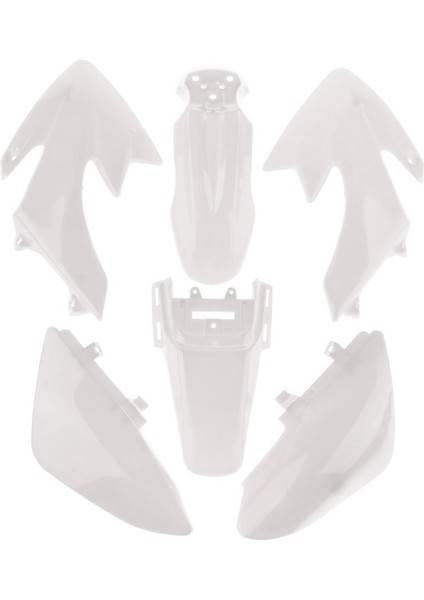 Plastik Muhafız Kaplama Kiti Motosiklet Koruyucu Vücut Çalışma Fairing Kit Beyaz