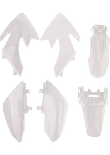 Plastik Muhafız Kaplama Kiti Motosiklet Koruyucu Vücut Çalışma Fairing Kit Beyaz modelleri