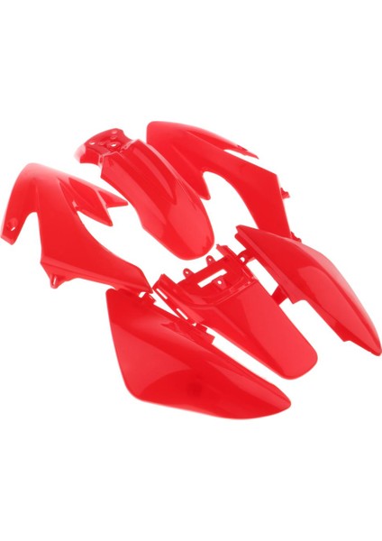 Plastik Muhafız Kaplama Kiti Motosiklet Koruyucusu Vücut Çalışma Fairing Kit Kırmızı fırsatları