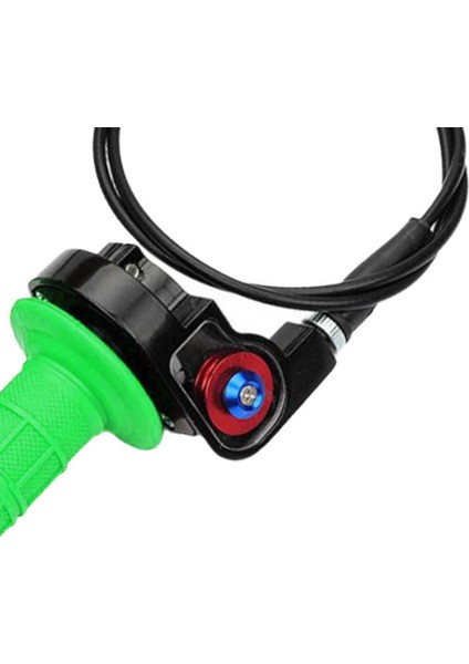 150CC-250CC Atv Yeşil Için Gaz Kablosu Paslanmaz Çelik Silikon Twist fırsatları