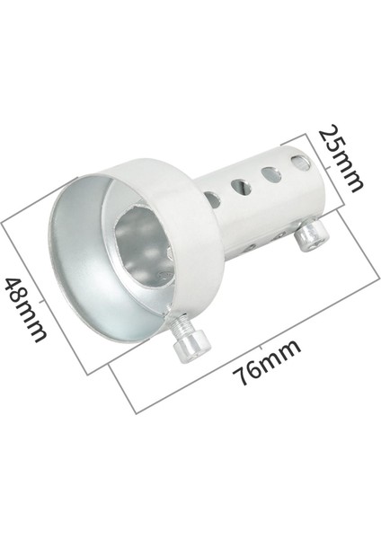 Motosiklet Için Motosiklet Egzoz Gürültüsü 48MM Kısa fırsatları